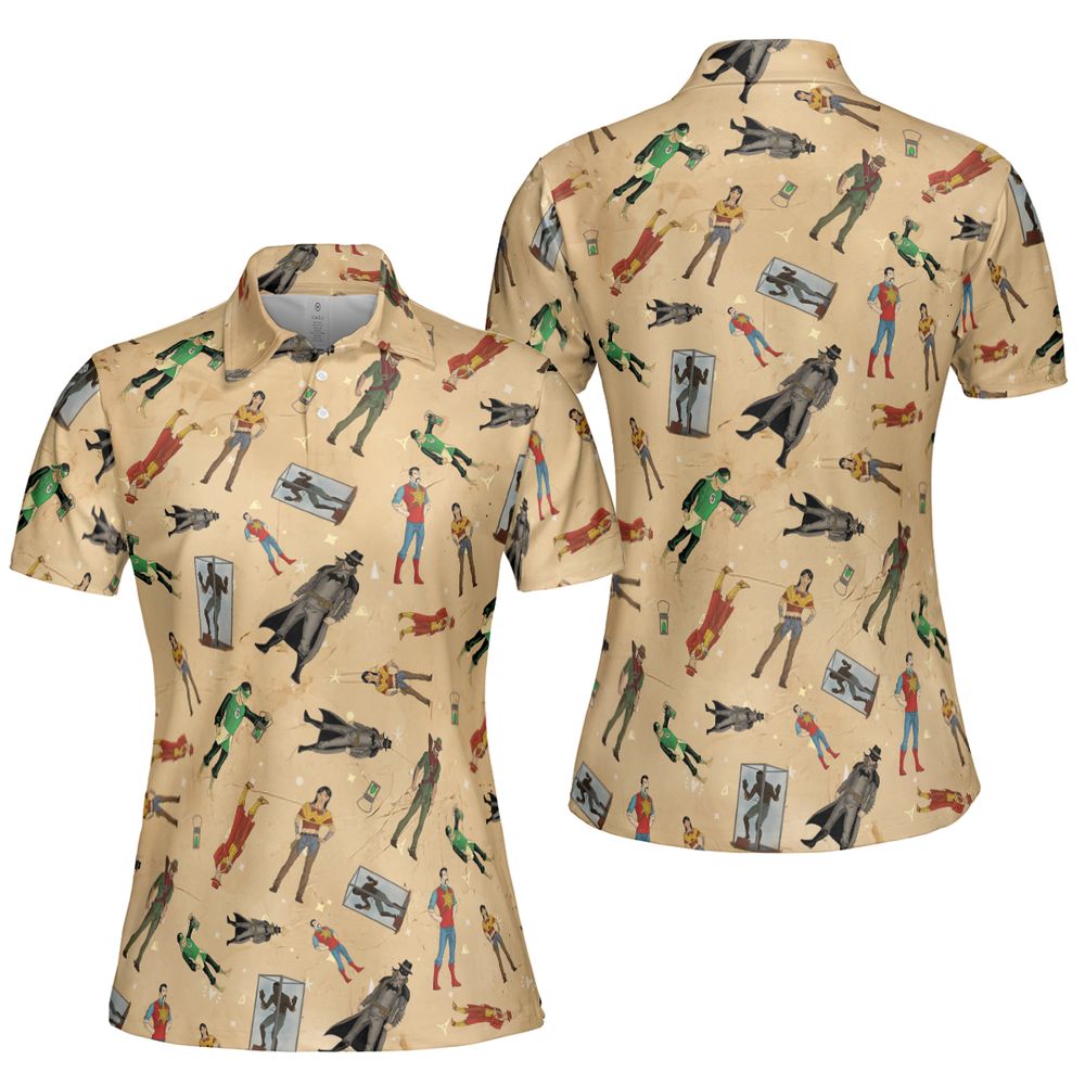 AOP Men/Women Polo Shirt - QSNDA81Z - - 5