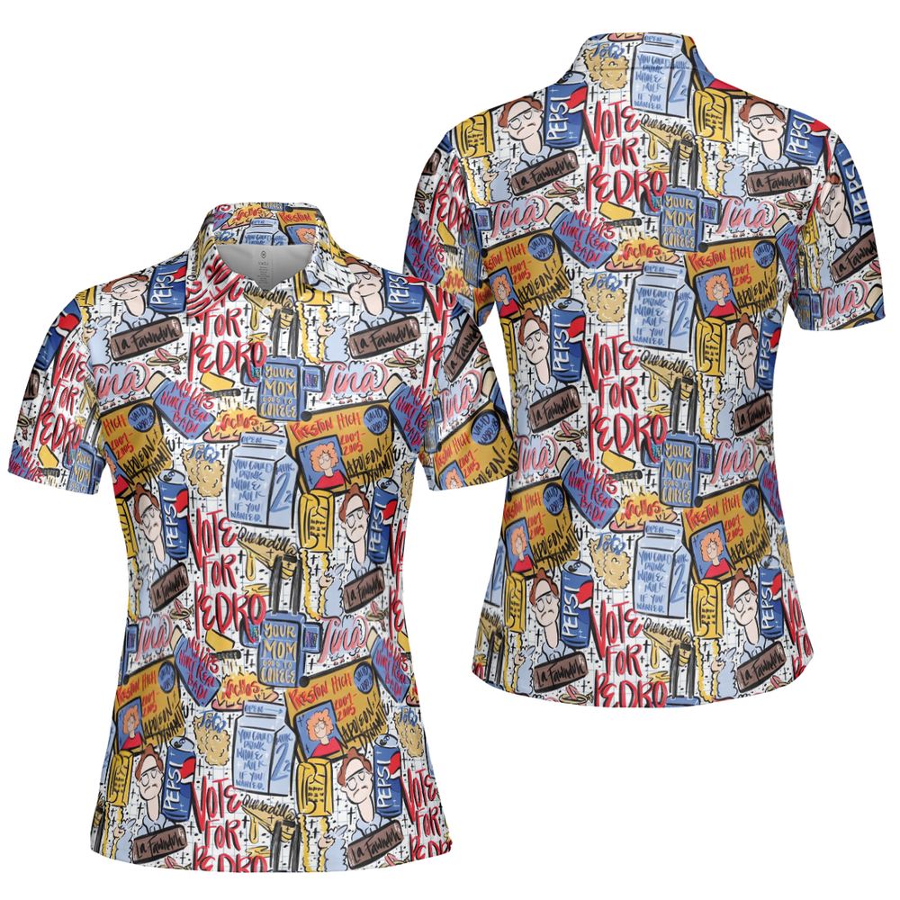 AOP Men/Women Polo Shirt - WCT78ECR - - 5