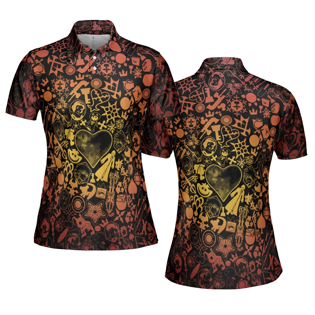 AOP Men/Women Polo Shirt - RVM4G3GQ