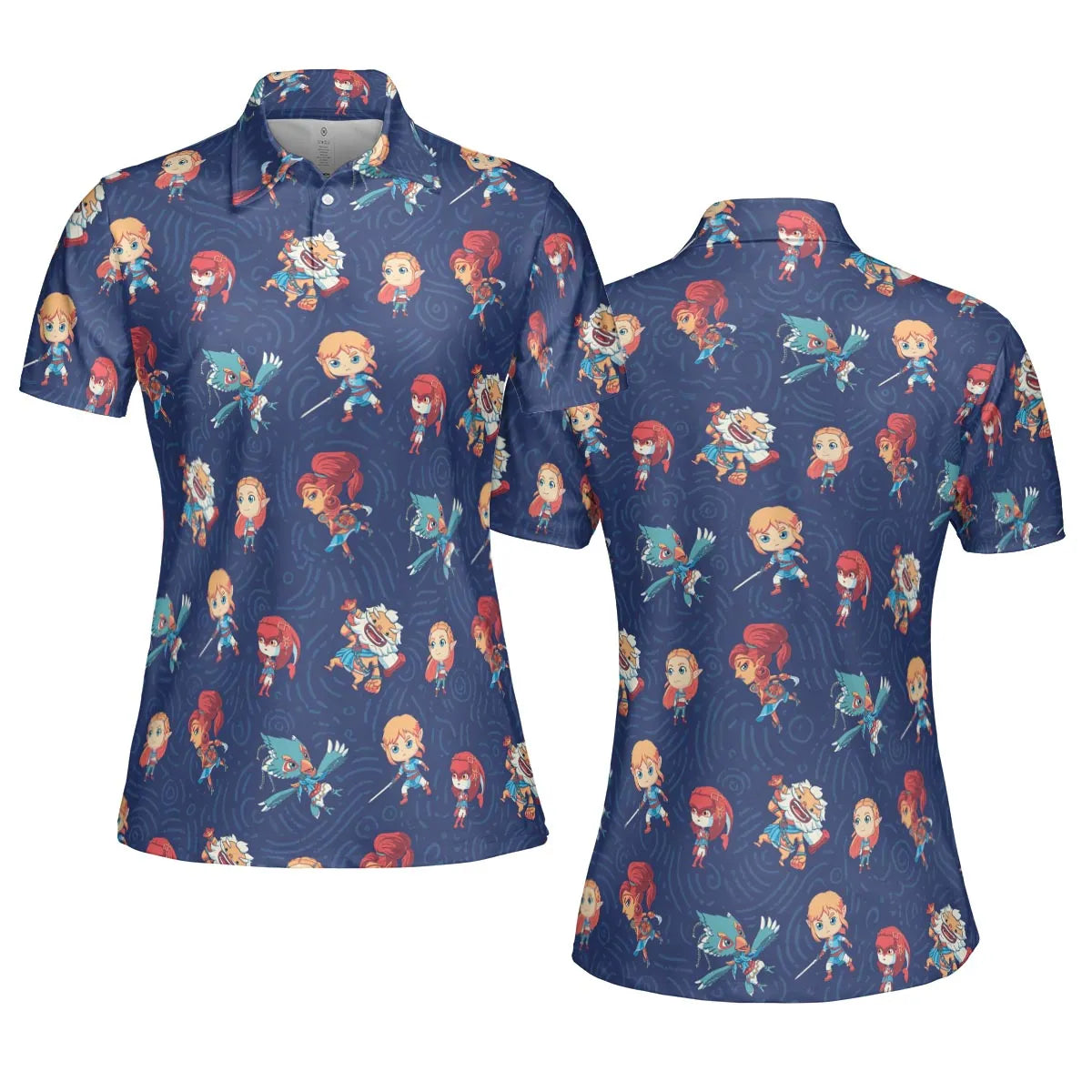 AOP Men/Women Polo Shirt - XBAC8WXD