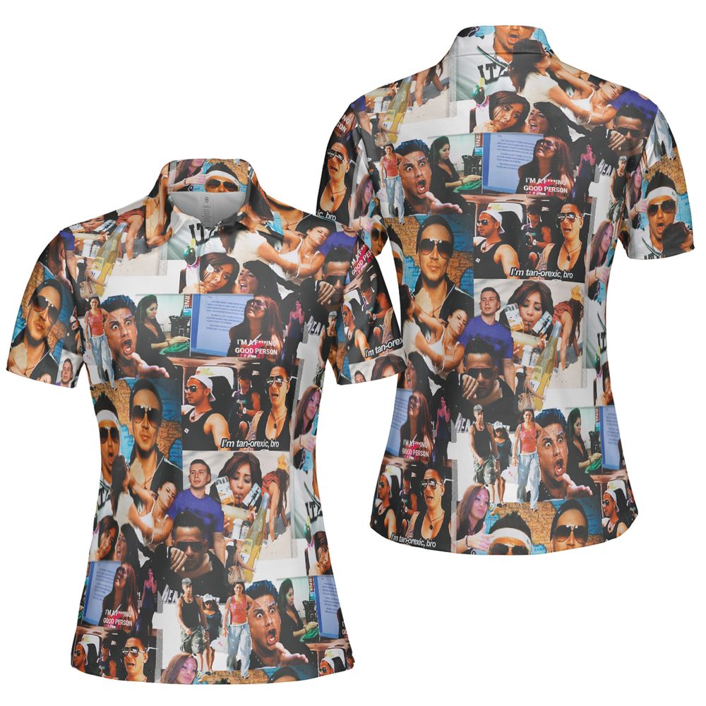 AOP Men/Women Polo Shirt - LD1C36BP - - 5