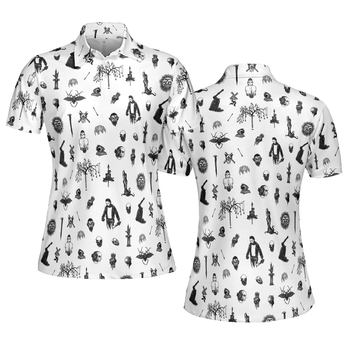 AOP Men/Women Polo Shirt - ZTGCHXL5