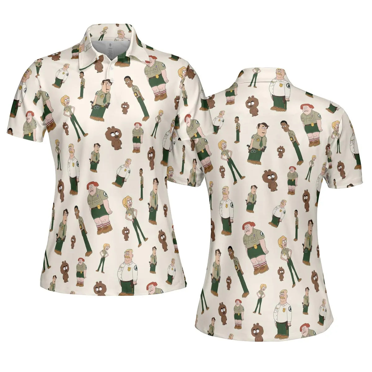 AOP Men/Women Polo Shirt - FJE1GDZN