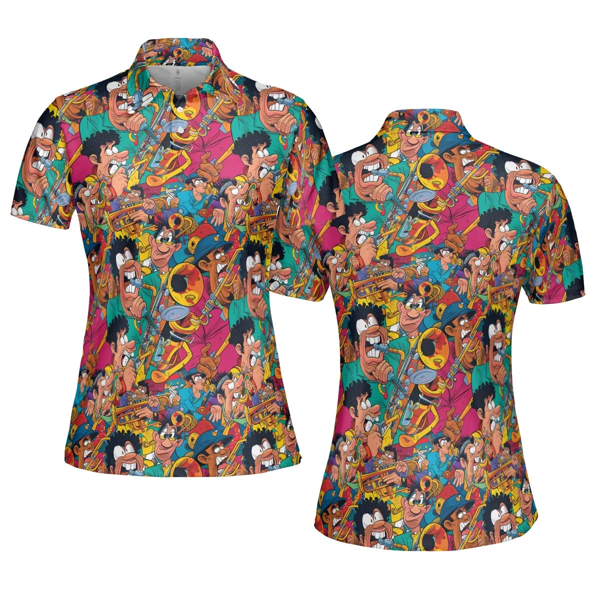 AOP Men/Women Polo Shirt - 22BJG75D