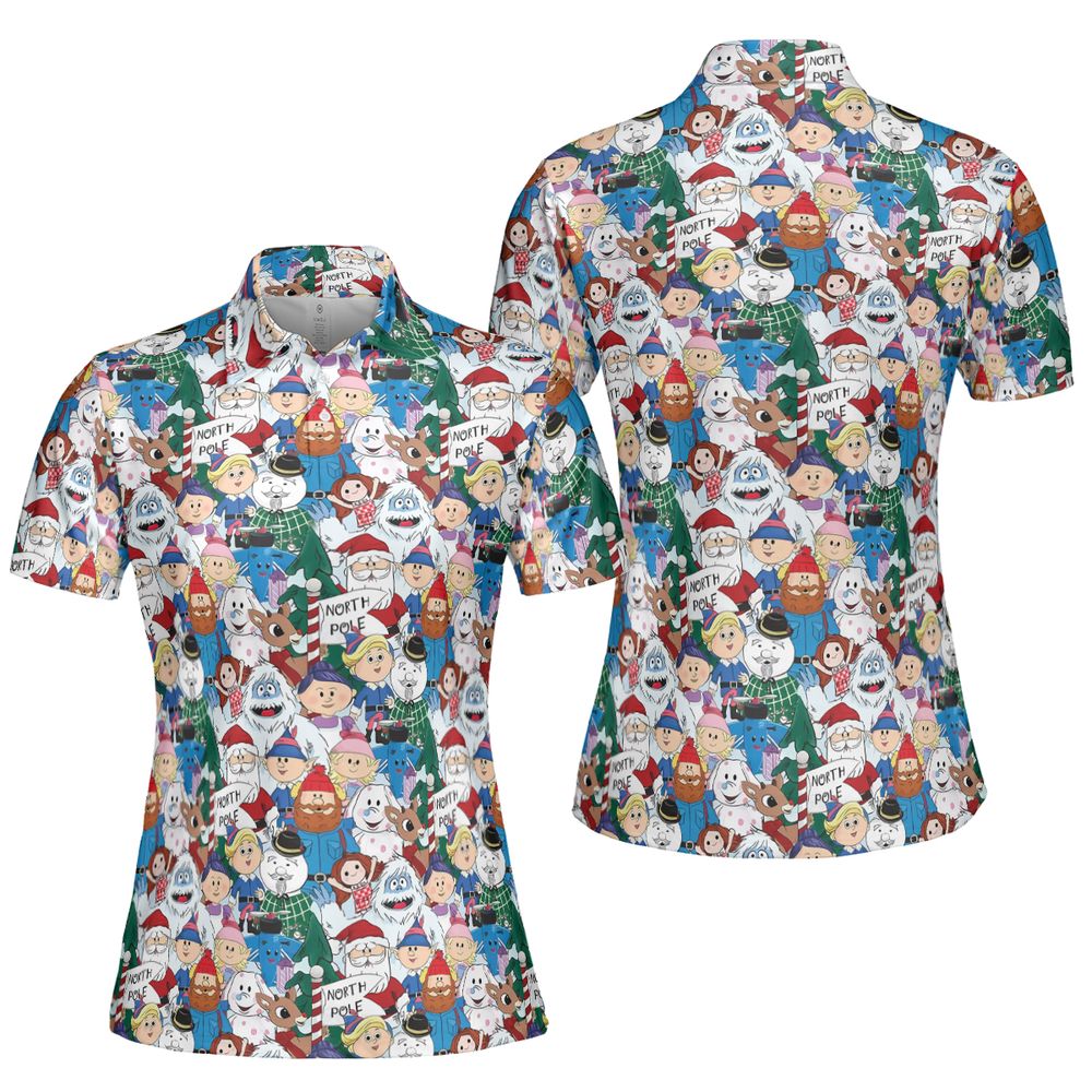 AOP Men/Women Polo Shirt - 6V31KXVJ - - 5