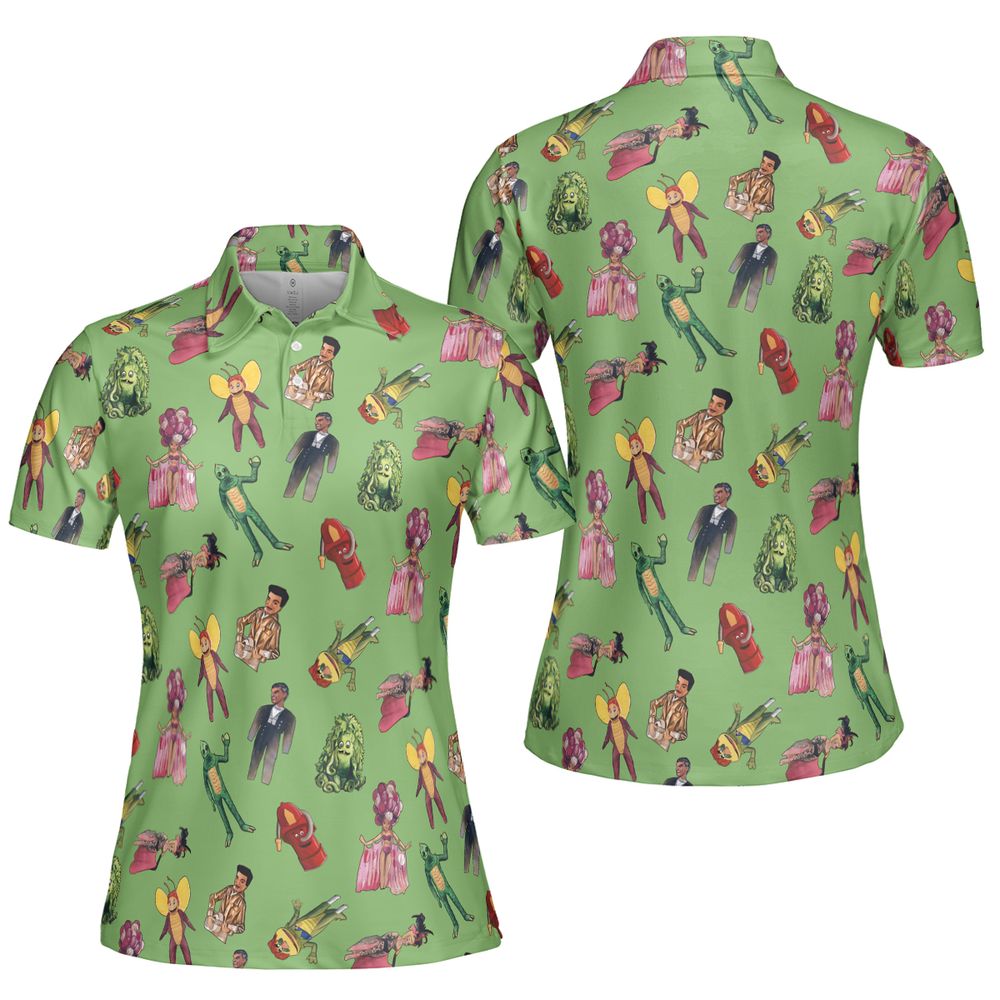 AOP Men/Women Polo Shirt - XRMYBNB7 - - 5