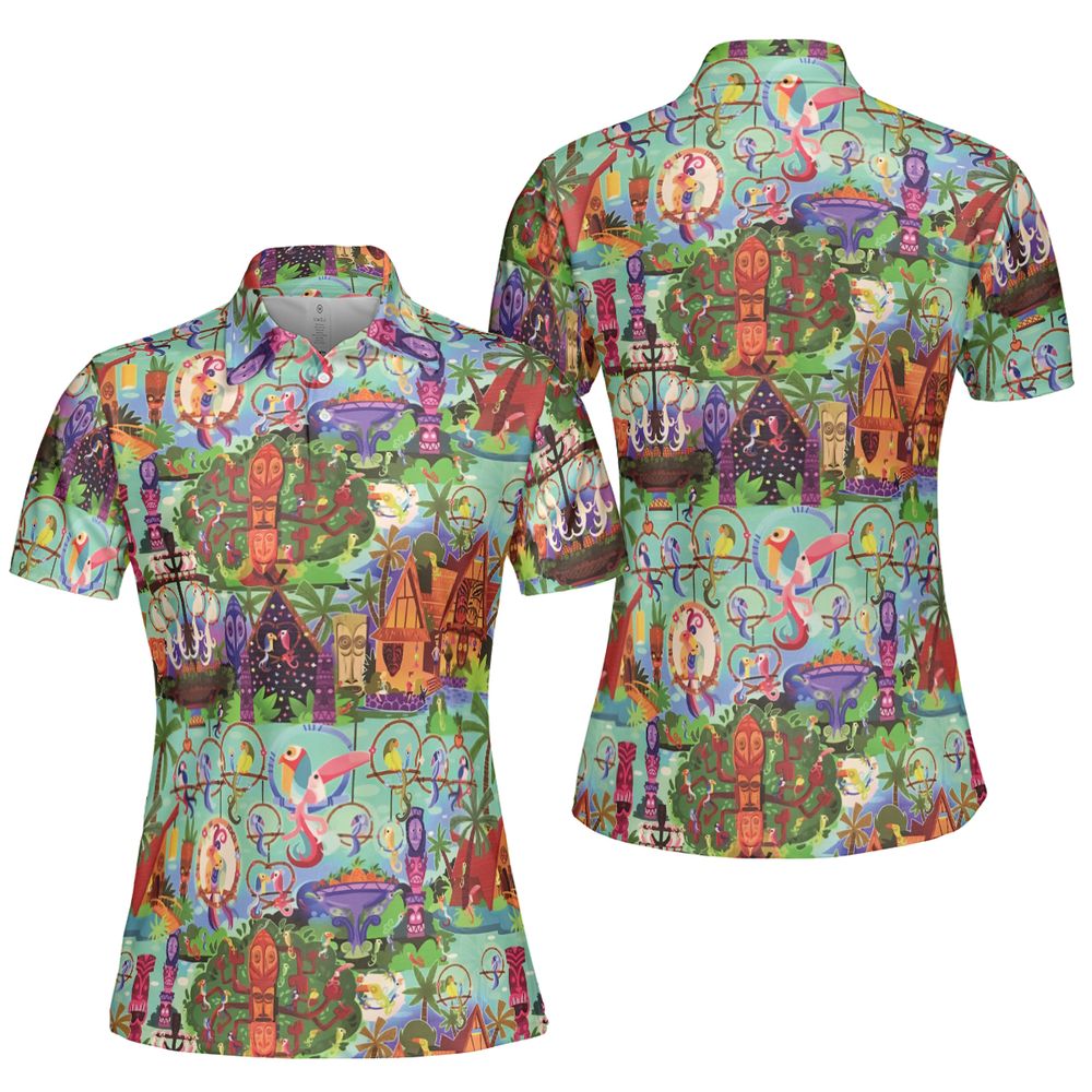 AOP Men/Women Polo Shirt - 9GNEPD3B - - 5