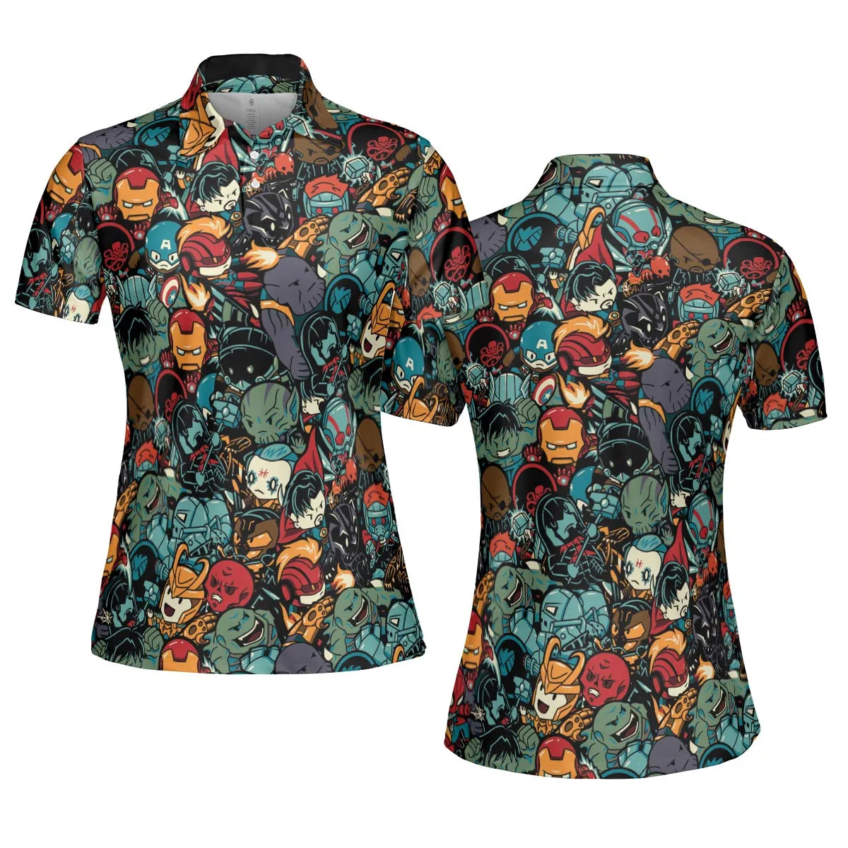 AOP Men/Women Polo Shirt - GLNNEFB7