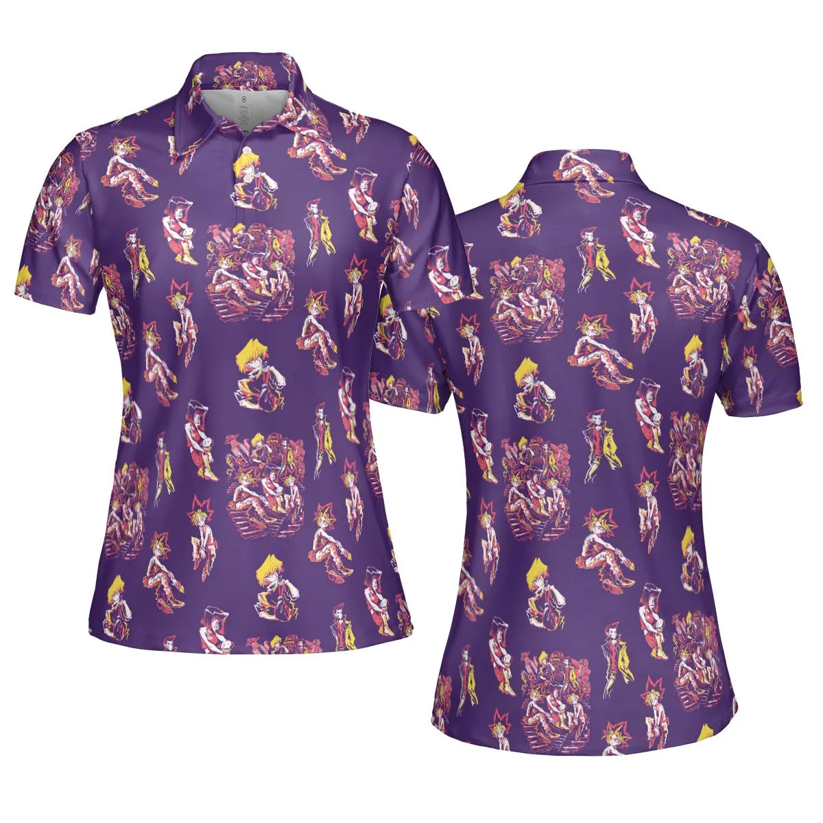 AOP Men/Women Polo Shirt - EBHPQUB8