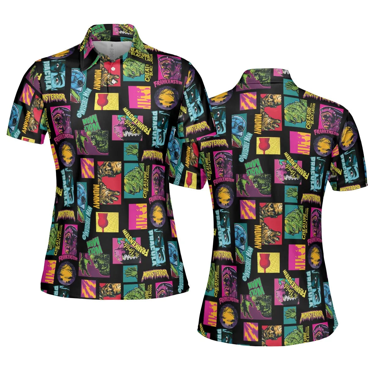 AOP Men/Women Polo Shirt - 89HYU746