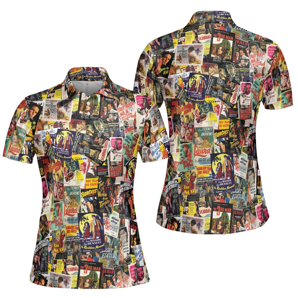 AOP Men/Women Polo Shirt - BT6M1FCB - - 5