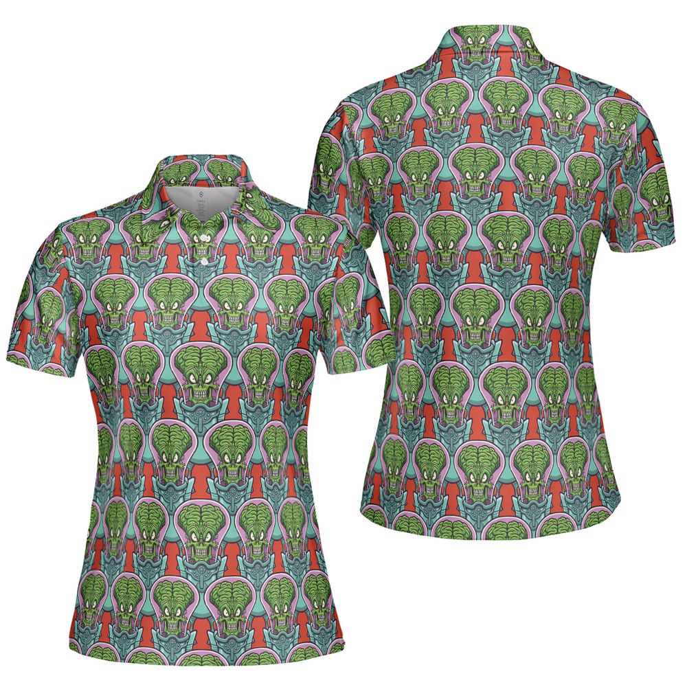 Retro Big-Brain Alien - - 5