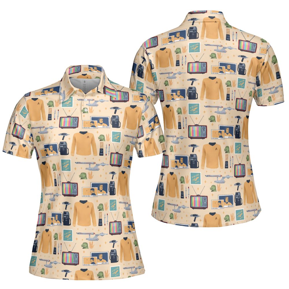 AOP Men/Women Polo Shirt - SWV3AHSA - - 5