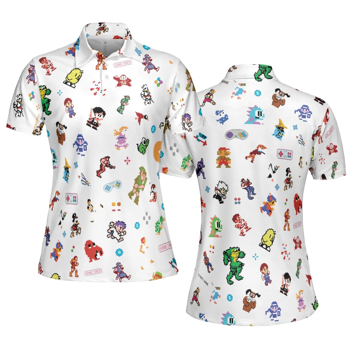 AOP Men/Women Polo Shirt - NTY5DCJY
