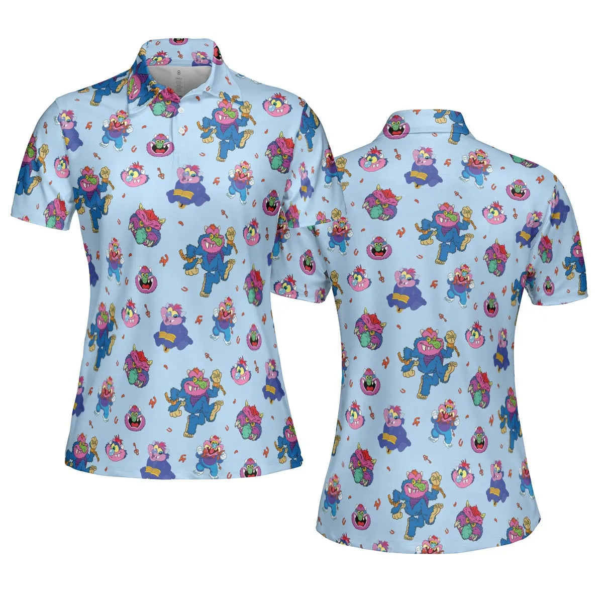 AOP Men/Women Polo Shirt - KCTDP6QR