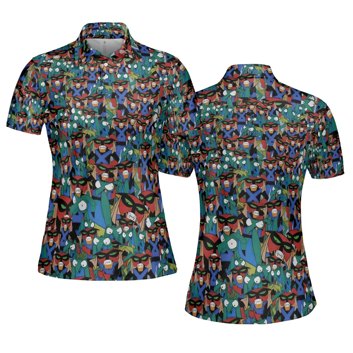 AOP Men/Women Polo Shirt - EM5BMQBB