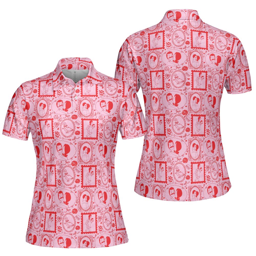 AOP Men/Women Polo Shirt - 9X294CV7 - - 5