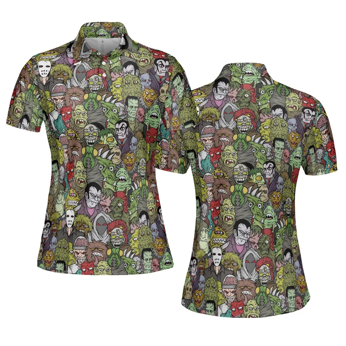 AOP Men/Women Polo Shirt - TXFEPR8P