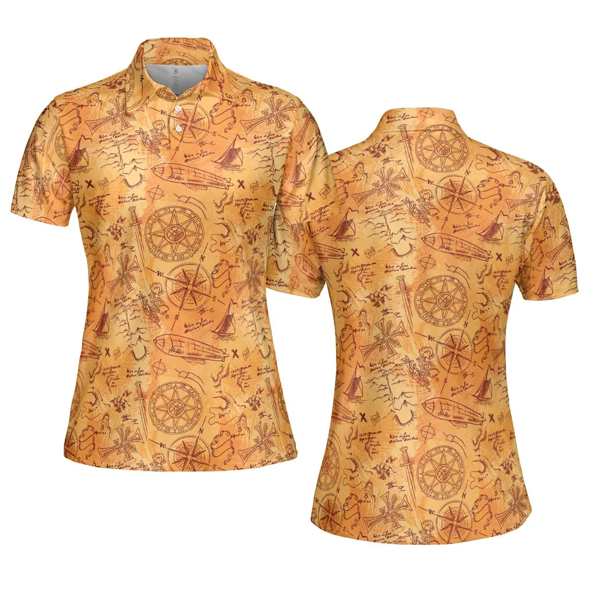 AOP Men/Women Polo Shirt - 5WRUPNR1