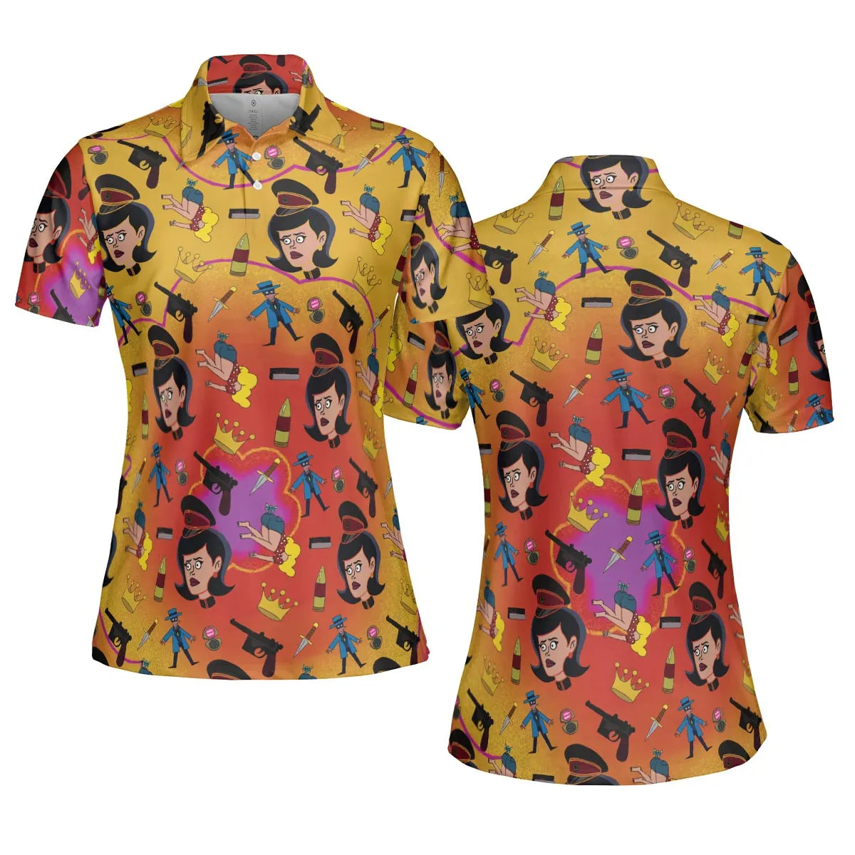 AOP Men/Women Polo Shirt - 7M8T7JVN