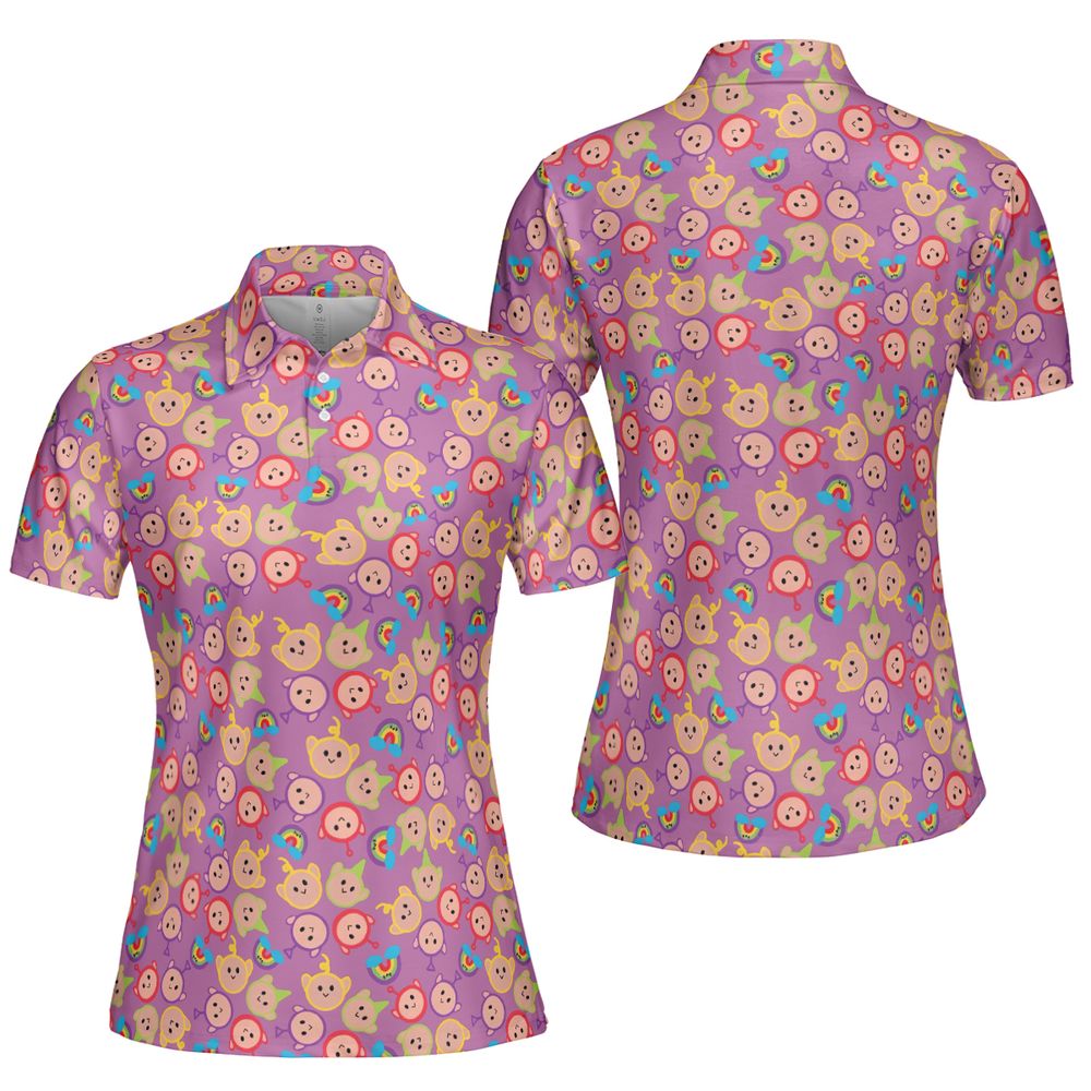 AOP Men/Women Polo Shirt - LMTX7VTV - - 5