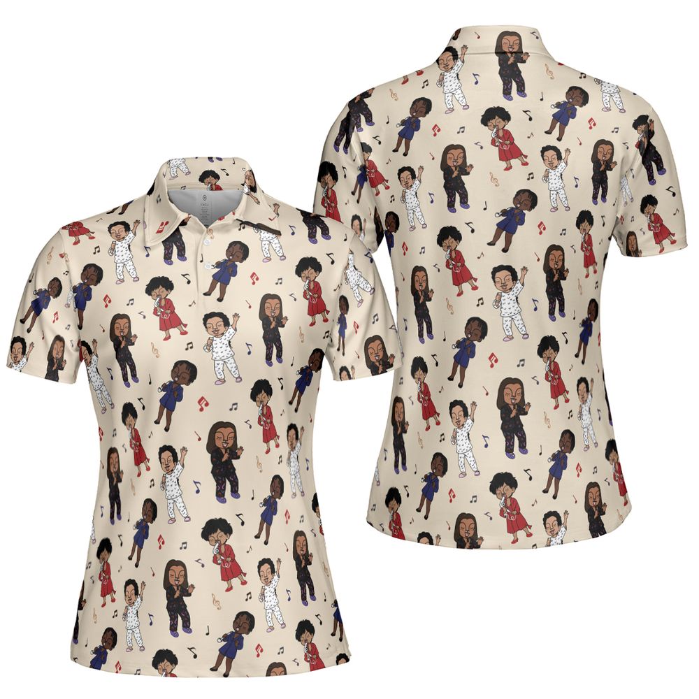 AOP Men/Women Polo Shirt - VQ9Y4D6H - - 5