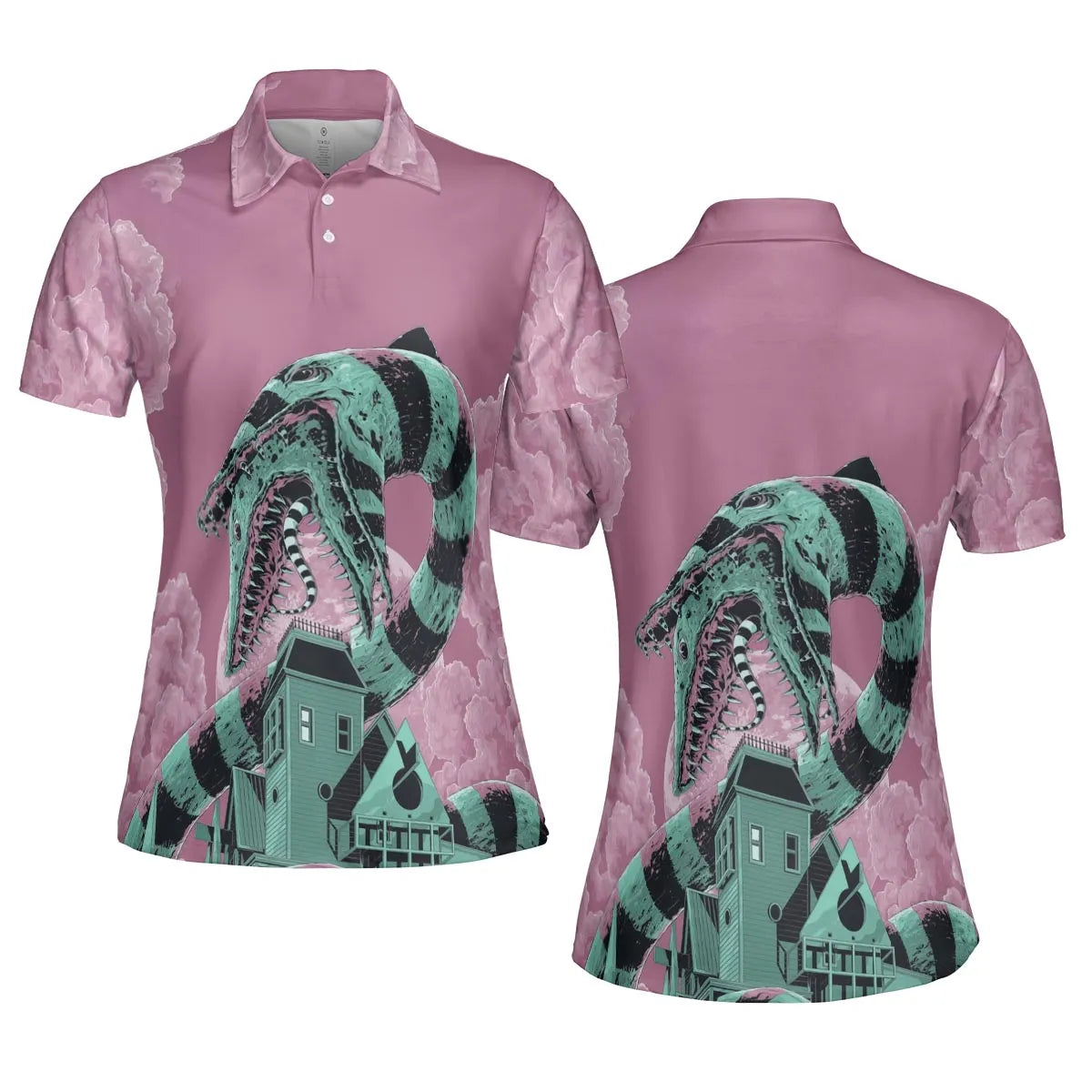 AOP Men/Women Polo Shirt - QTRRM1WZ