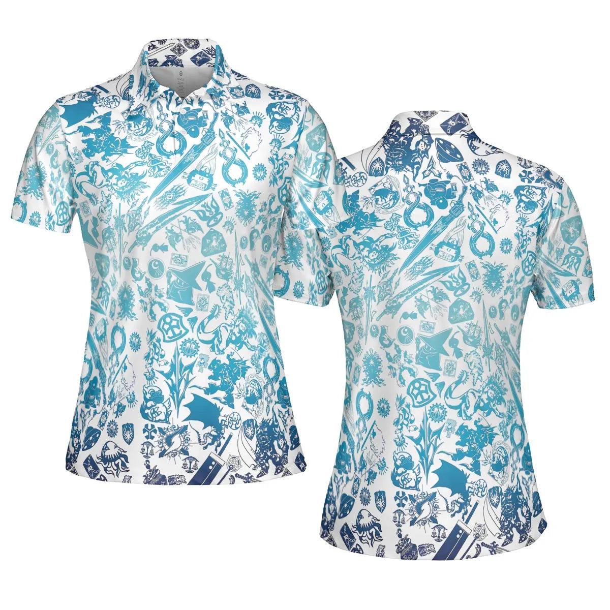 AOP Men/Women Polo Shirt - TNNCZSGA