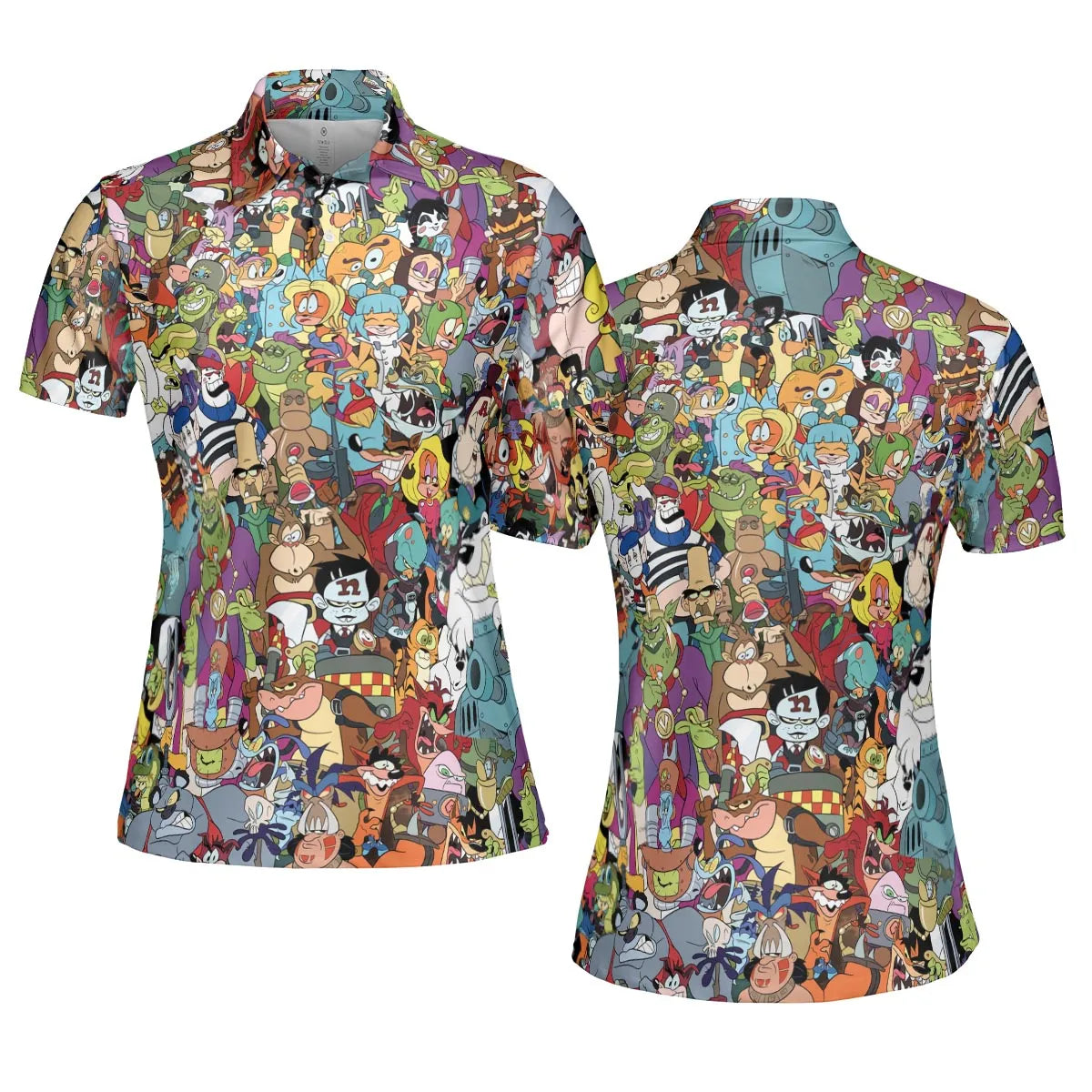 AOP Men/Women Polo Shirt - CF4HENSJ