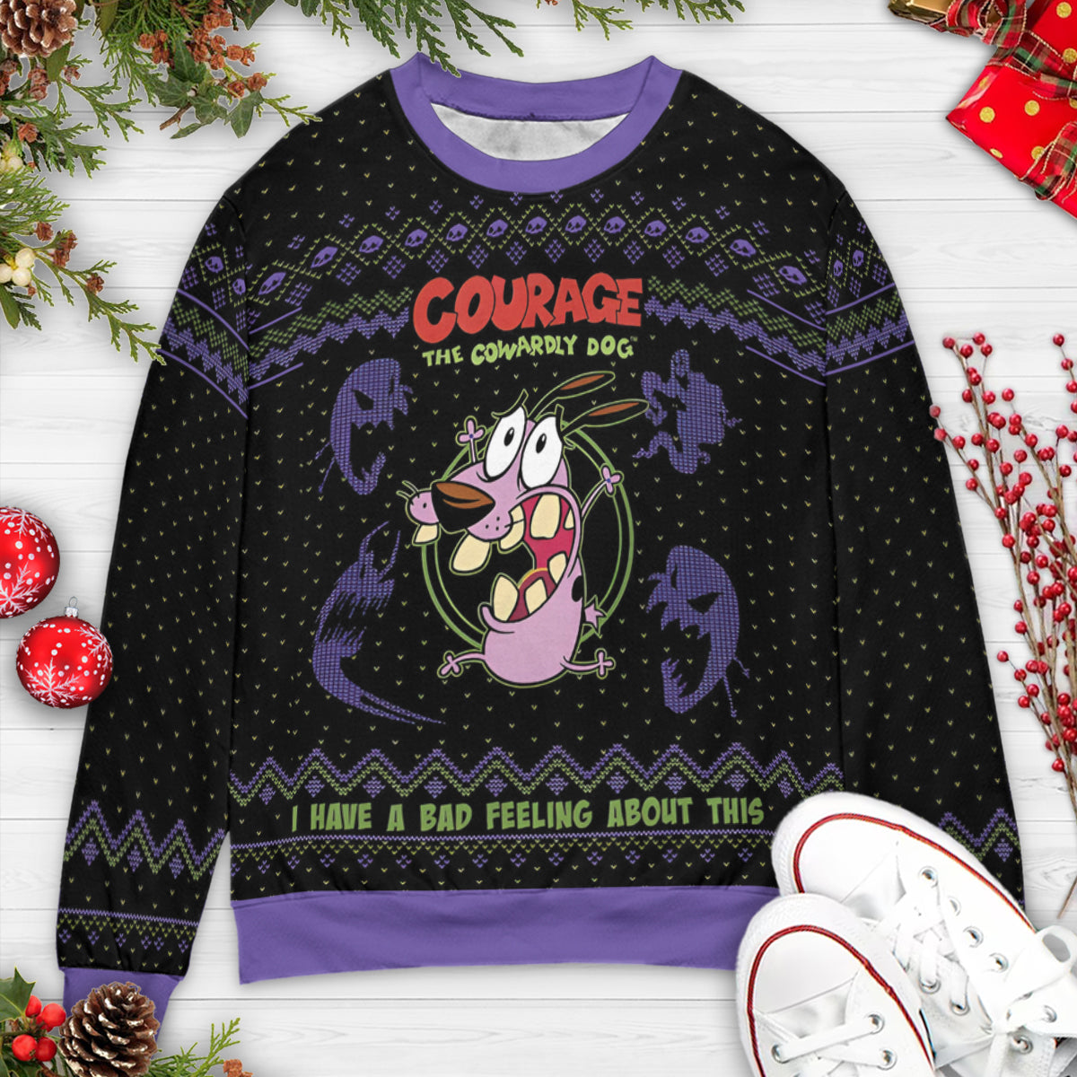 Ugly Christmas Sweatshirt - P2A5T6AE