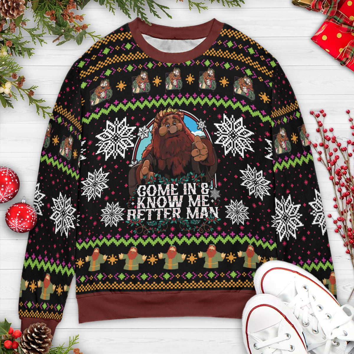 Ugly Christmas Sweatshirt - 5CP5VZFB
