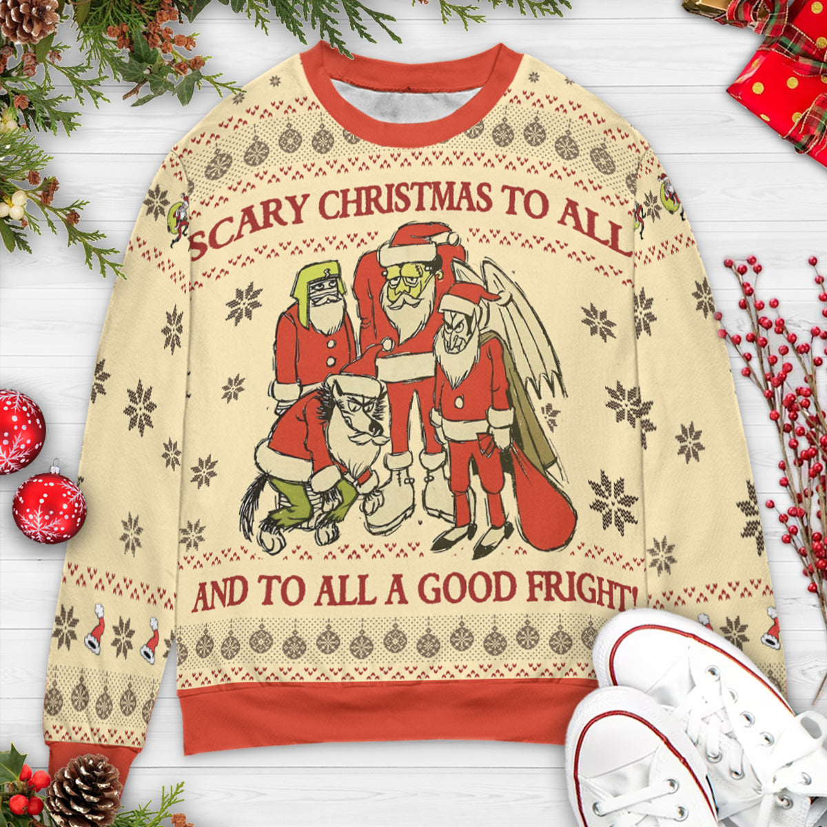 Ugly Christmas Sweatshirt - 4S2TS15H