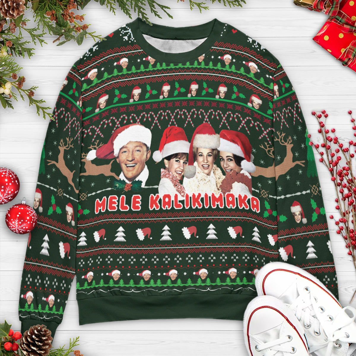 Ugly Christmas Sweatshirt - 8BFYAQU8