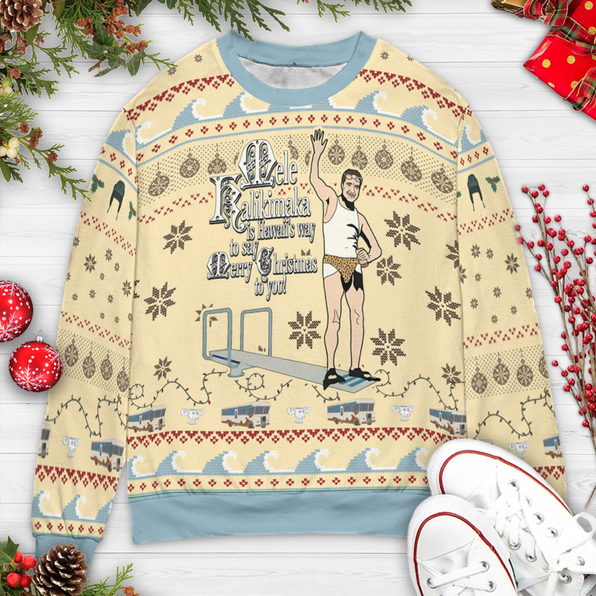 Ugly Christmas Sweatshirt - NRWRE2LX
