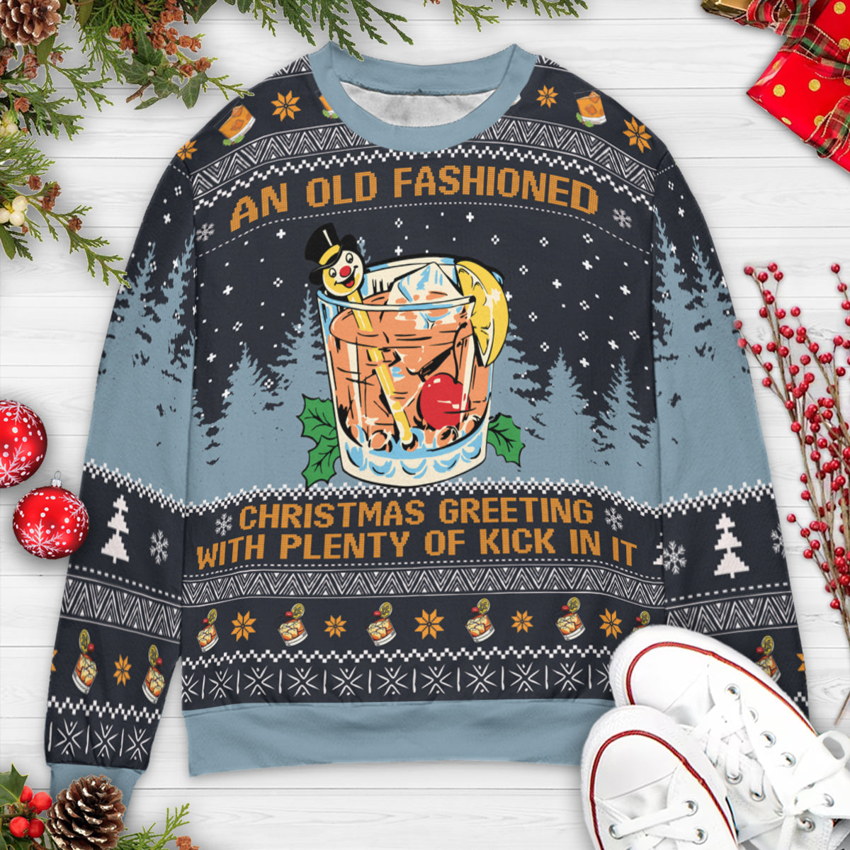 Ugly Christmas Sweatshirt - BGW6T6YS