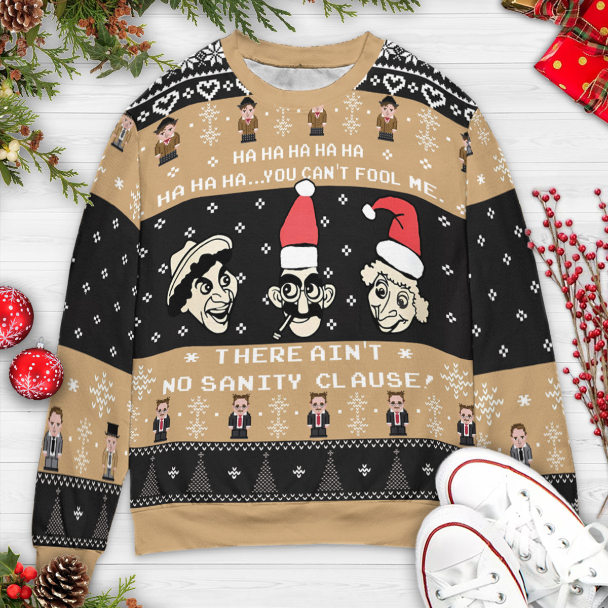 Ugly Christmas Sweatshirt - X19P7UPN