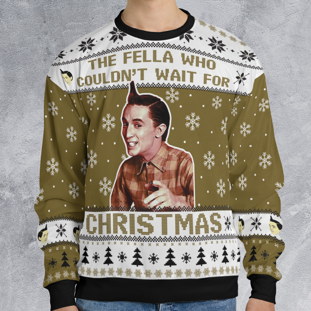 Ugly Christmas Sweatshirt - CWF6MNS9