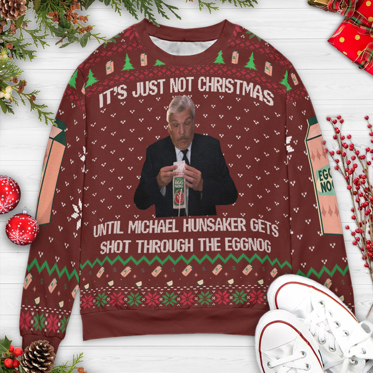 Ugly Christmas Sweatshirt - 8Q8JFCXF