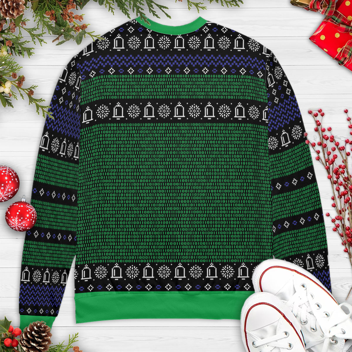 Ugly Christmas Sweatshirt - D27DR33R