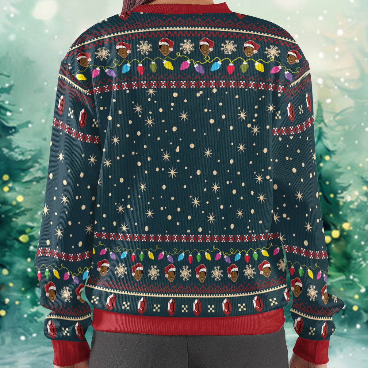 Ugly Christmas Sweatshirt - PNKY2BBD