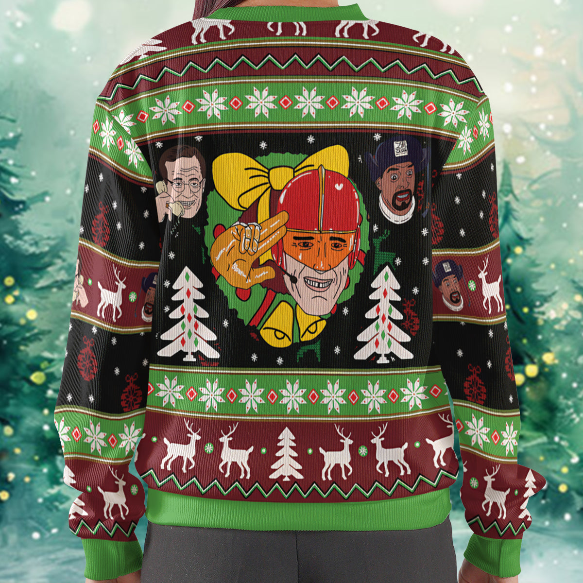 Ugly Christmas Sweatshirt - M4GYWQ6X