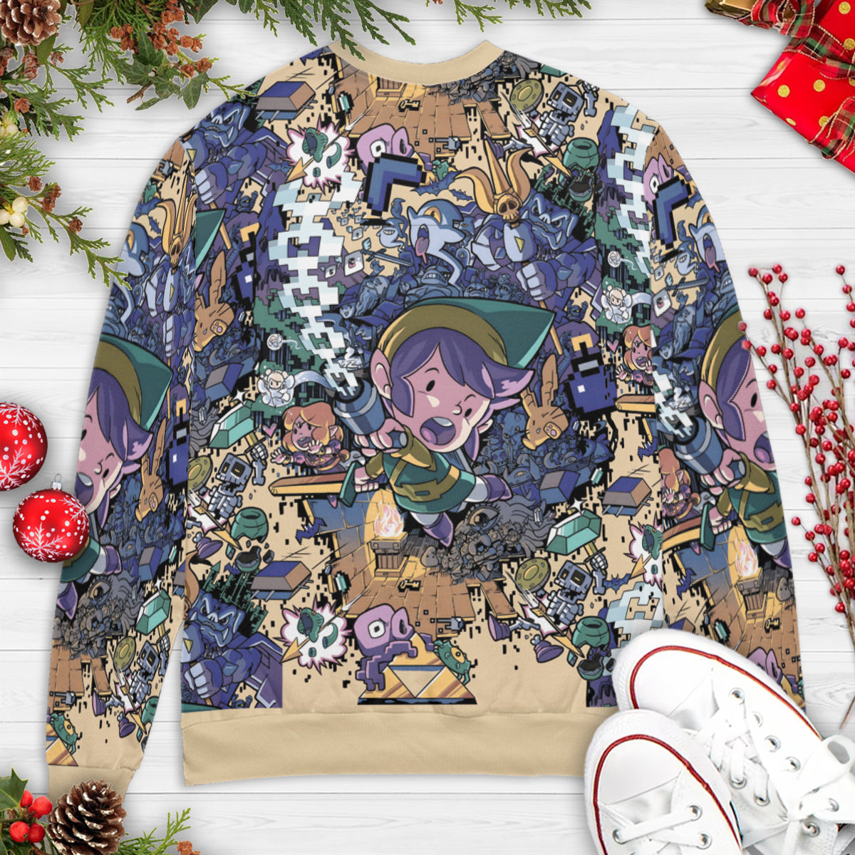 Ugly Christmas Sweatshirt - 4RNX58QQ