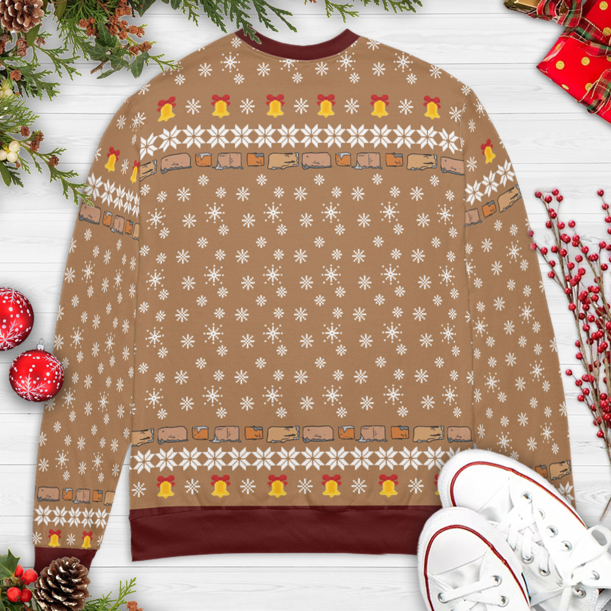 Ugly Christmas Sweatshirt - 1LKAGQDF