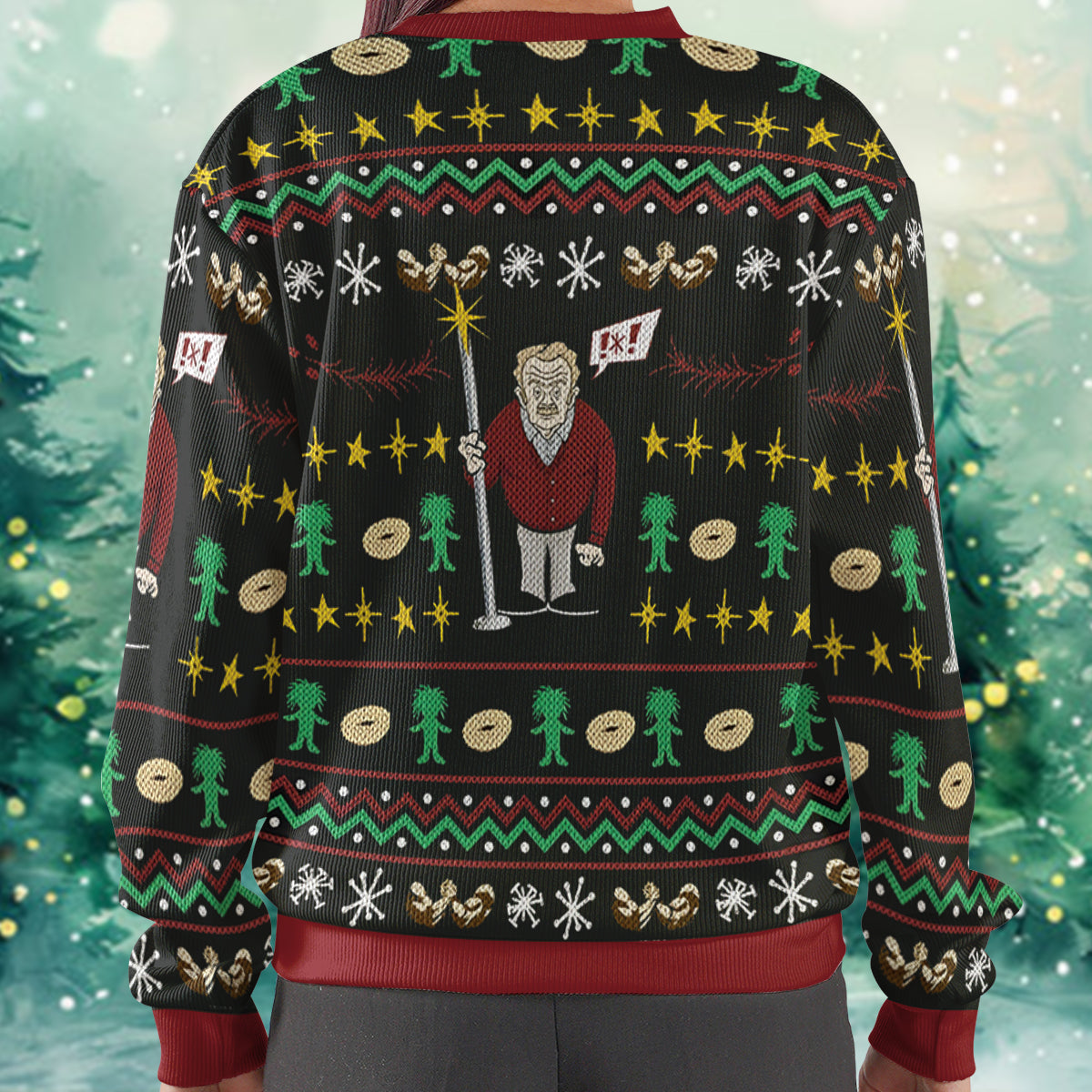 Ugly Christmas Sweatshirt - N4CT9WC4