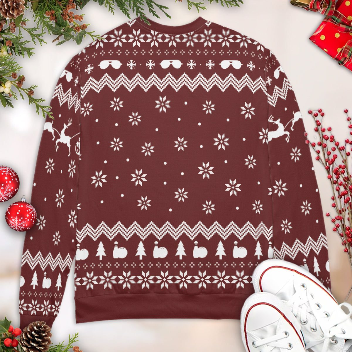 Ugly Christmas Sweatshirt - A8ABQDRQ