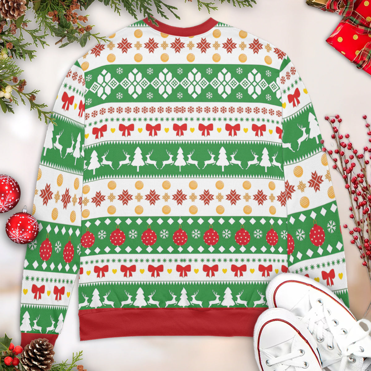 Ugly Christmas Sweatshirt - MZJXPADW