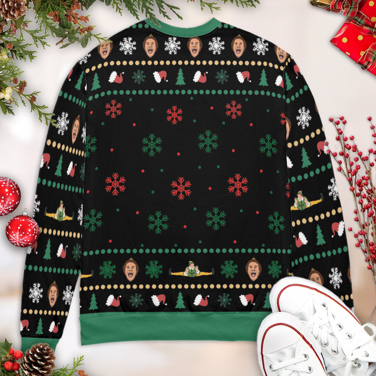 Ugly Christmas Sweatshirt - PSJWUH7X