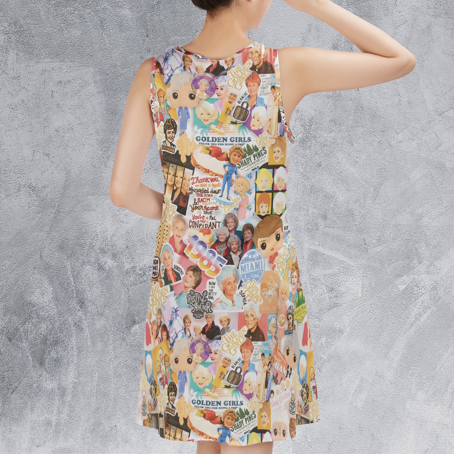 Sleeveless Dress - 4LD19TM4