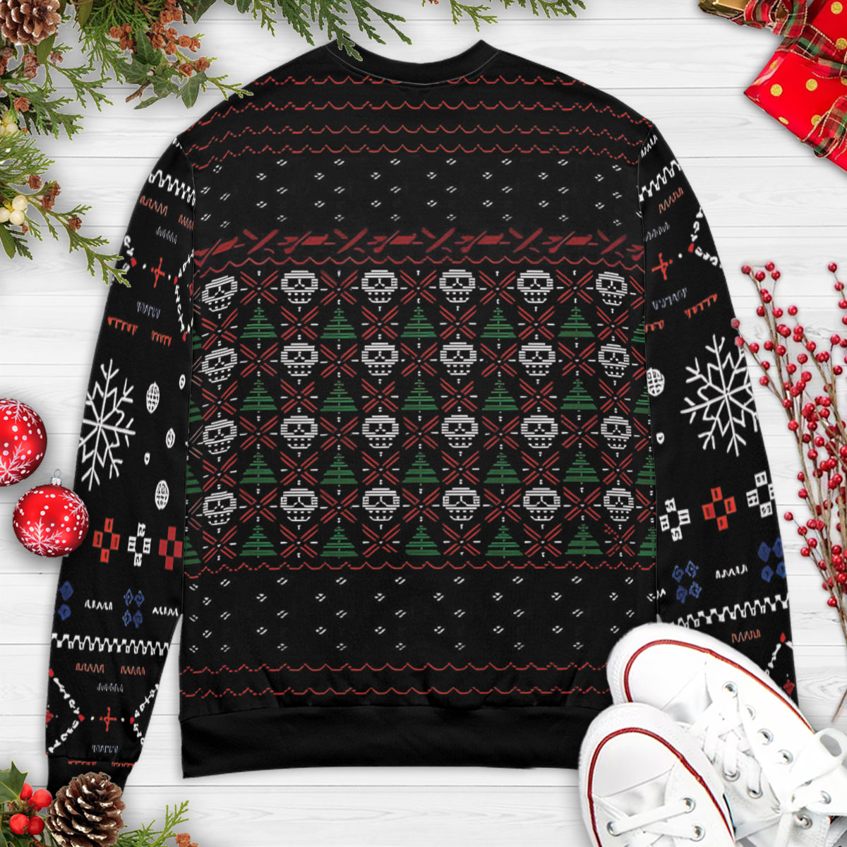 Ugly Christmas Sweatshirt - WXXW88CG