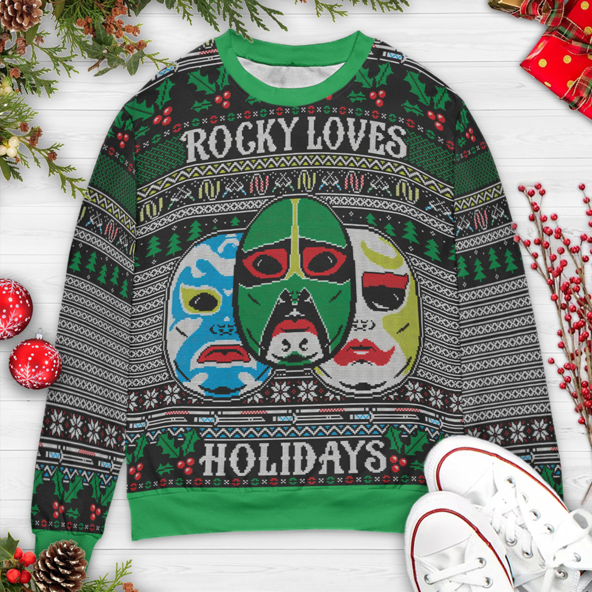 Ugly Christmas Sweatshirt - 9PWCBF4Q